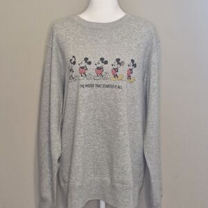 Disney Gray Knit Apparel